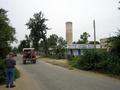 #9: The view down the road near the confluence, looking south