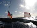 #3: Looking east, water, water, water! About 1.450 nm to Mindelo, Cabo Verdes