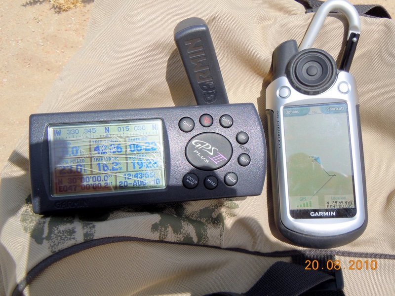 GPS displays