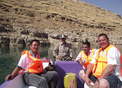 #7: Mr Feng, Erfan, and me at the confluence point