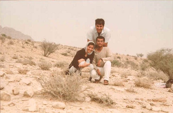 Ahmed, Shaqayeq and Asef at the point