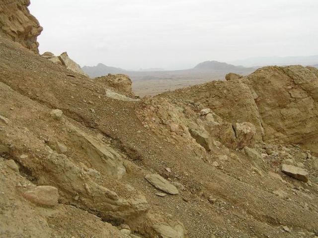 From the top, looking toward east