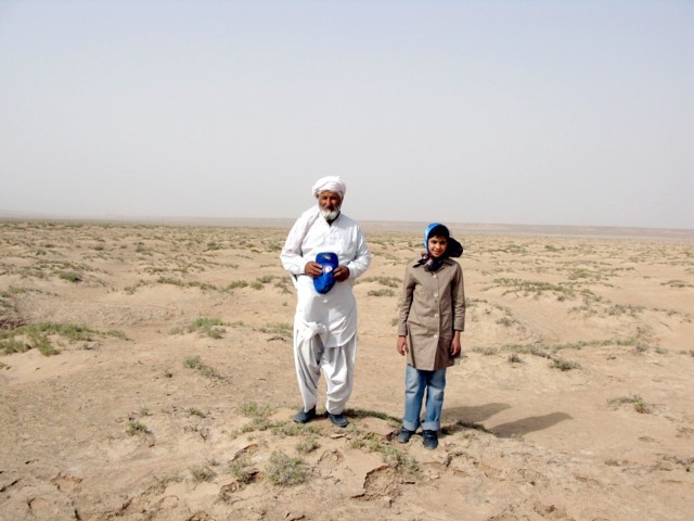 Nabi Kabudani and Negar Nekooi at the Confluence