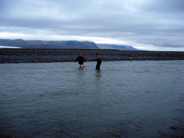 Wading the most dynamic river in Europe