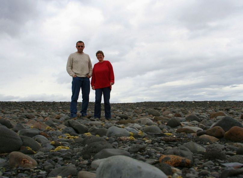 Natalie and Jean-Luc, close to the point