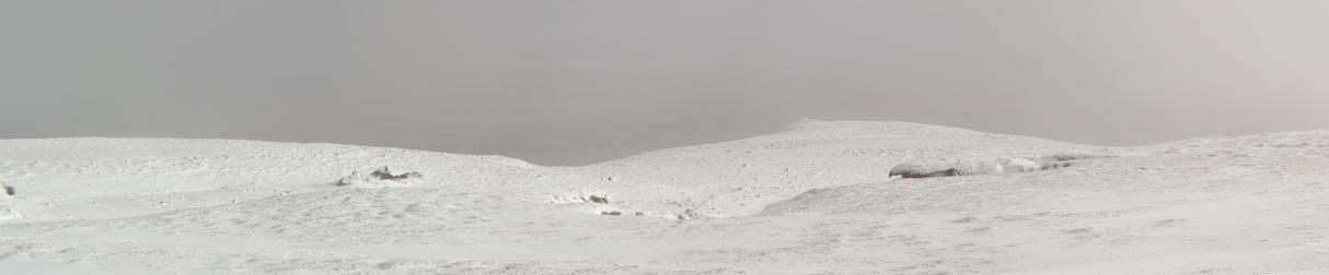 Snow drift covered Confluence area