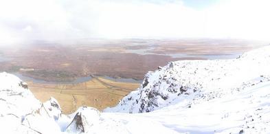 #1: Top of the gully seen from the confluence