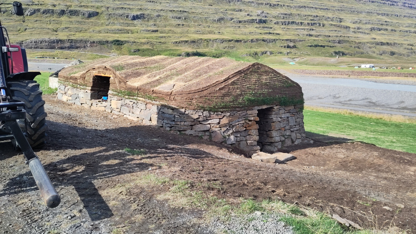 traditional house on the farm