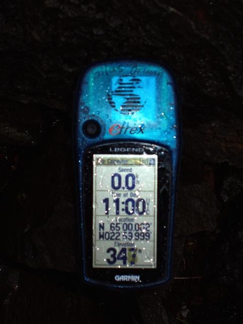 Photo of the GPS