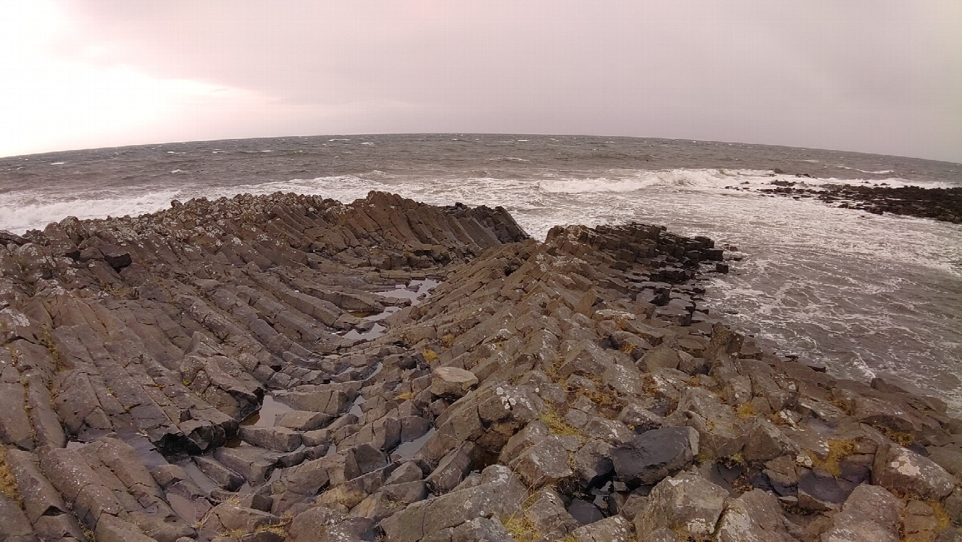 basalt columns of Kálfshamarsvík