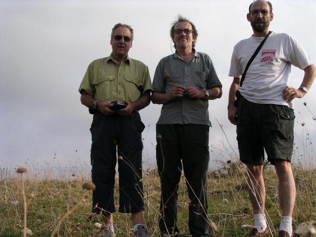 From left to right: Heinz, Captain Peter, Werner