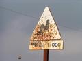 #2: The old road sign has not been changed, yet