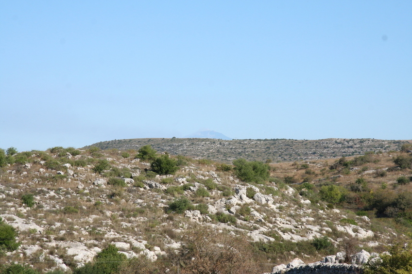 You can see Etna from here (just!)