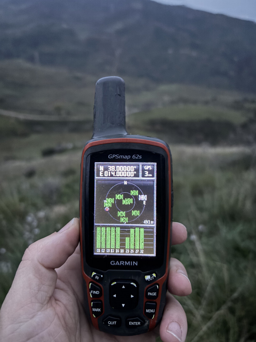 GPS at 38&deg;N 14&deg;E