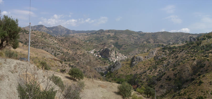 NE to Palizzi & Pietrapenata with Mt. Cerasia / NE a Palizzi & Pietrapenata con Mt. Cerasia