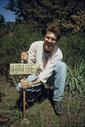 #4: Rainer posting the sign 40 N 9 E