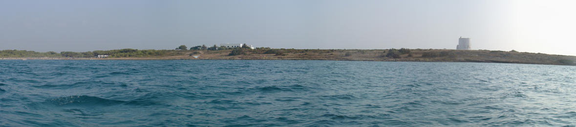 Panorama from the confluence to SE