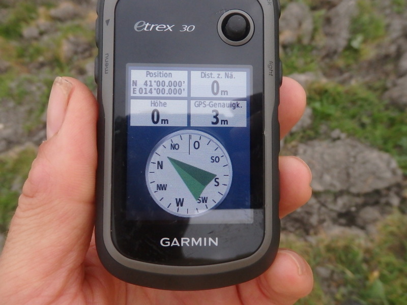 GPS reading