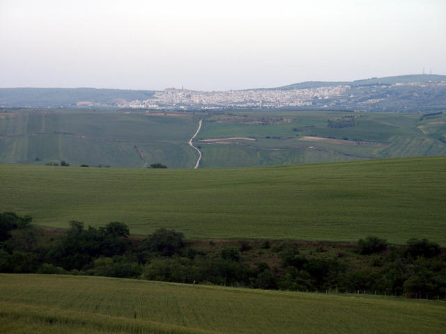 Minervino Murge in the north east