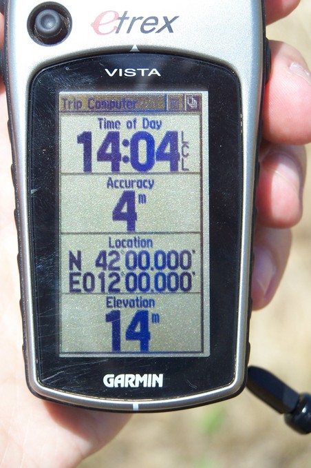 GPS readings