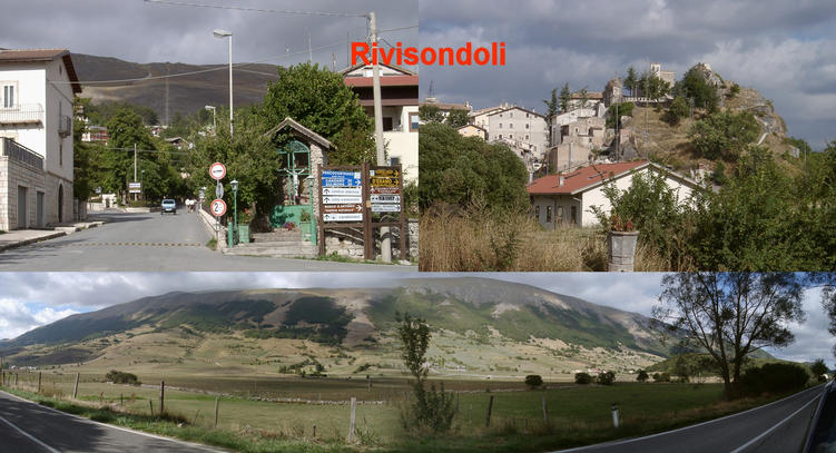 Rivisondoli and the route to Cansano