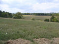 #3: View west from the way across the undulated terrain.