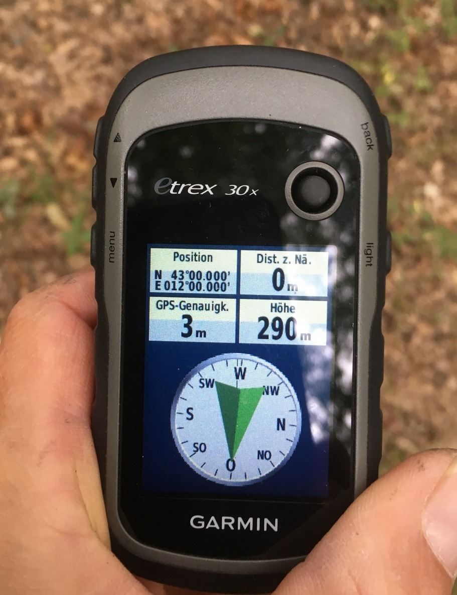 GPS reading