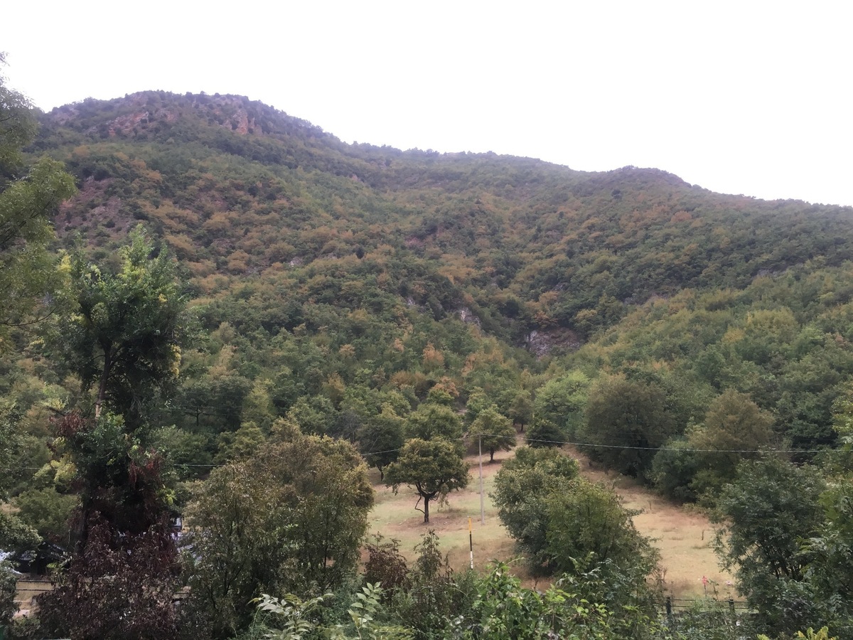 View from Monte Cavallo (650 m distance)