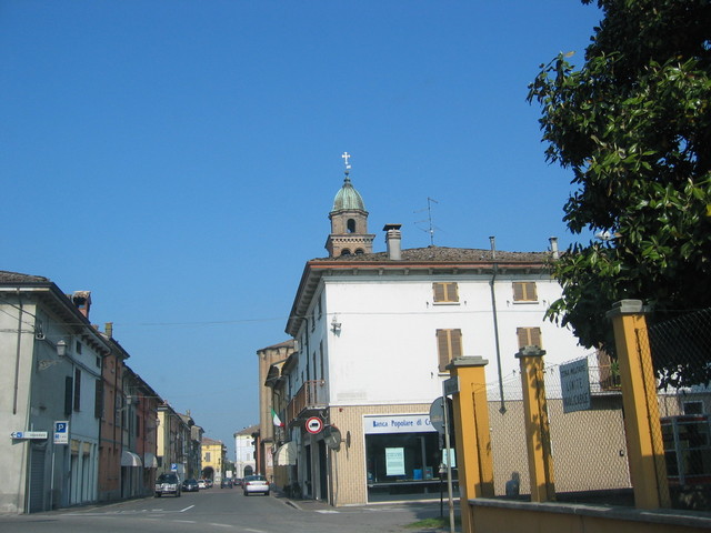 Street in Cortemaggiore