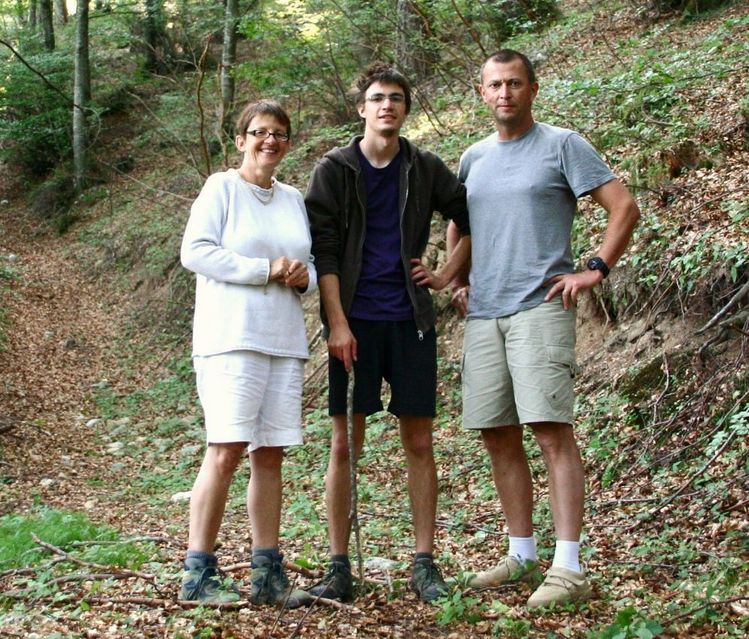 Nat, Quentin and Jean-Luc close to the point