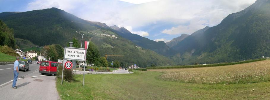 AHRNTAL entry at SAND IN TAUFERS – north east