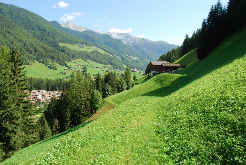 View from near CP to a farm house