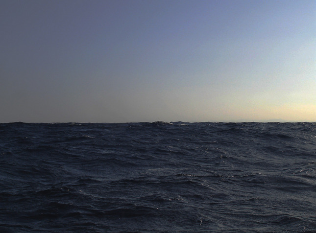 looking north - kyushu coast barely visible on right