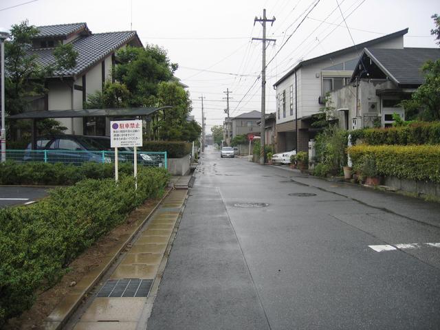 View north from location