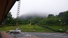 #12: Recreation in front of reception of the Garagarayama Spa & Camp