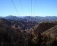 #8: Looking down on Ogano-machi at the highest point on the hike.