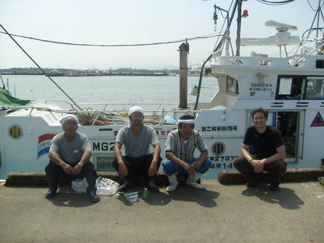 Our ship captain and crew