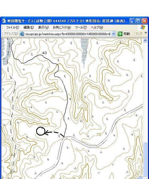 Map of  the confluence.