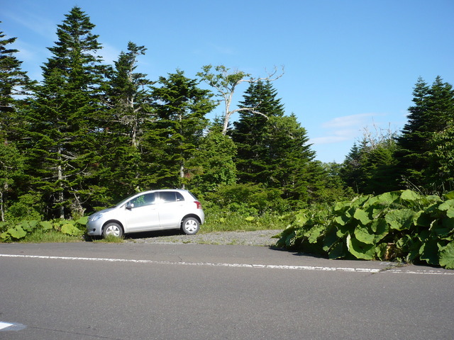 The parting of the road and the attacking point.