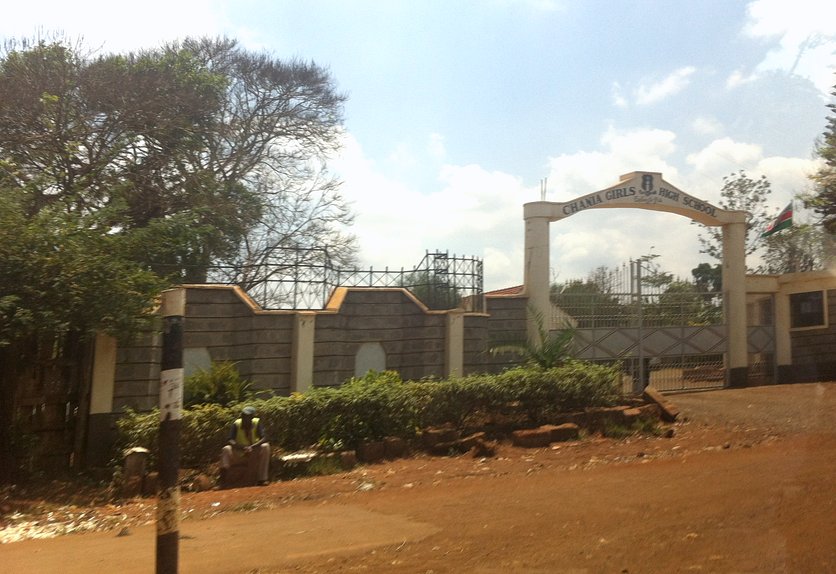 Gate at Chania School, 5900 meters from the confluence point.