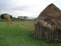 #10: The view out tribal elder Tataa's front door includes Shompole Mountain