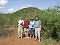 #7: Al Fleming snaps the photo proving elephants had already marked the confluence site