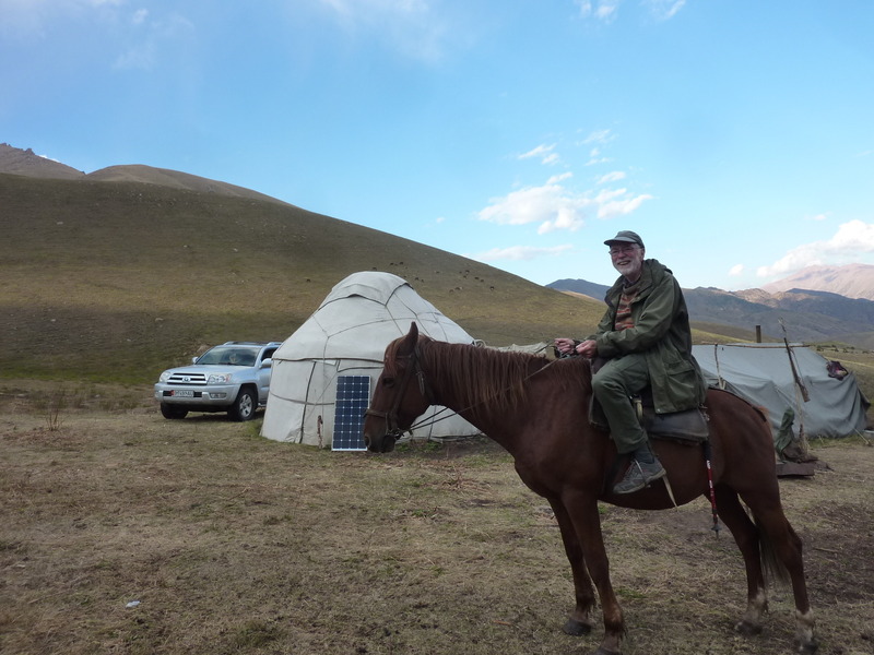 Finally back at the yurt