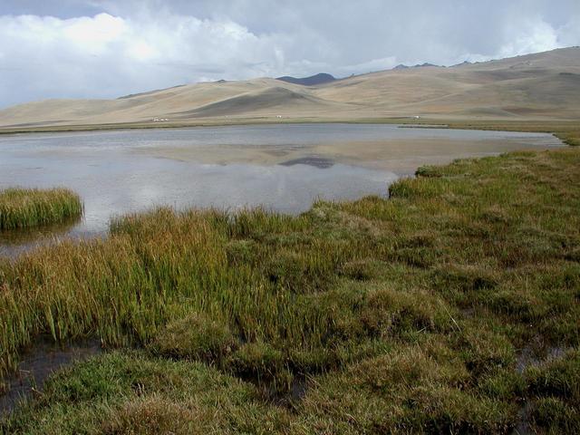 South shore of Song Kol lake - 20 km from the CP