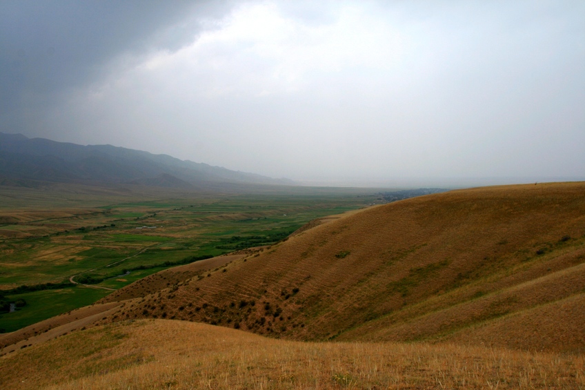 Confluence of Bazarturuk and Kyzart 