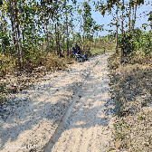 #5: The track was either deeply rutted from the cultivators or flat with lots of sand and bulldust.