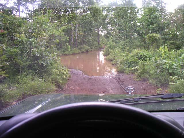 Muddy road