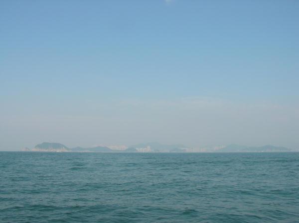 Looking north: Dadaepo beach (Busan)
