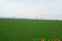 #3: Looking northwest; buildings that are visible far away are on the National Road #38.