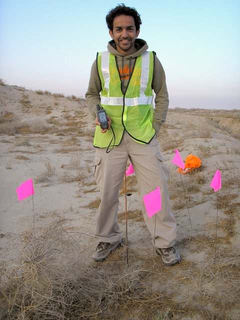 The proud Kuwaiti who visited the only Confluence in Kuwait!